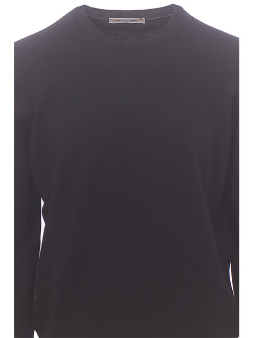 wool and cashmere crew neck LA FILERIA | 5516719690099